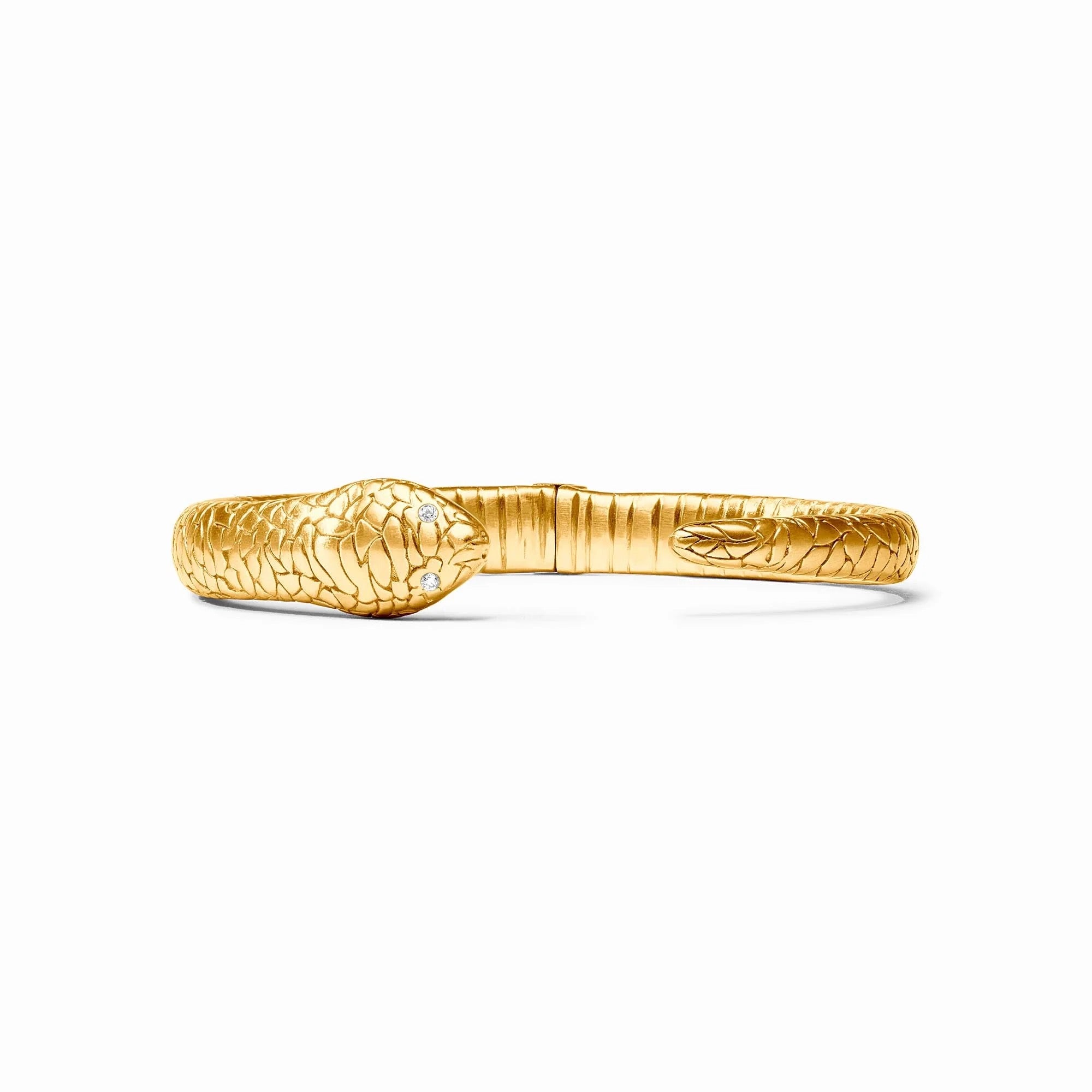 Julie Vos Snake Cuff, Gold