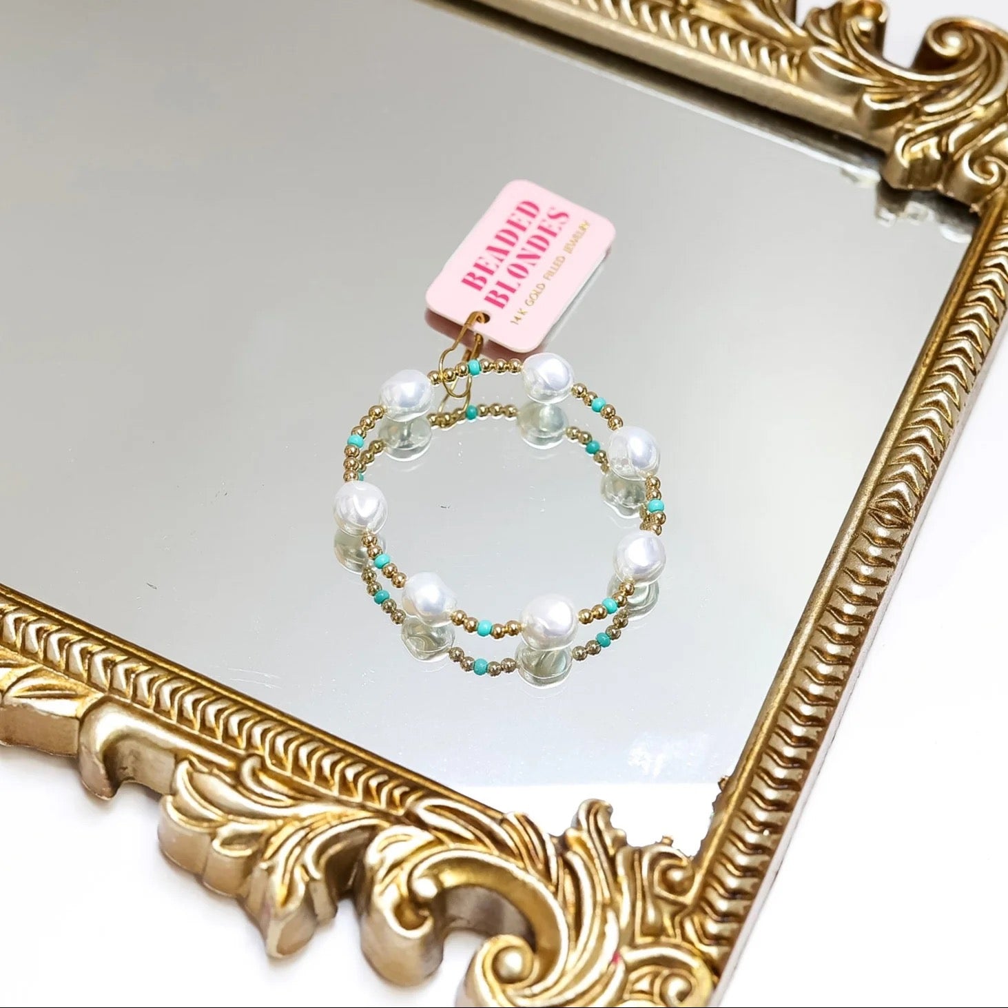 Beaded Blondes Turquoise Sadie Bracelet