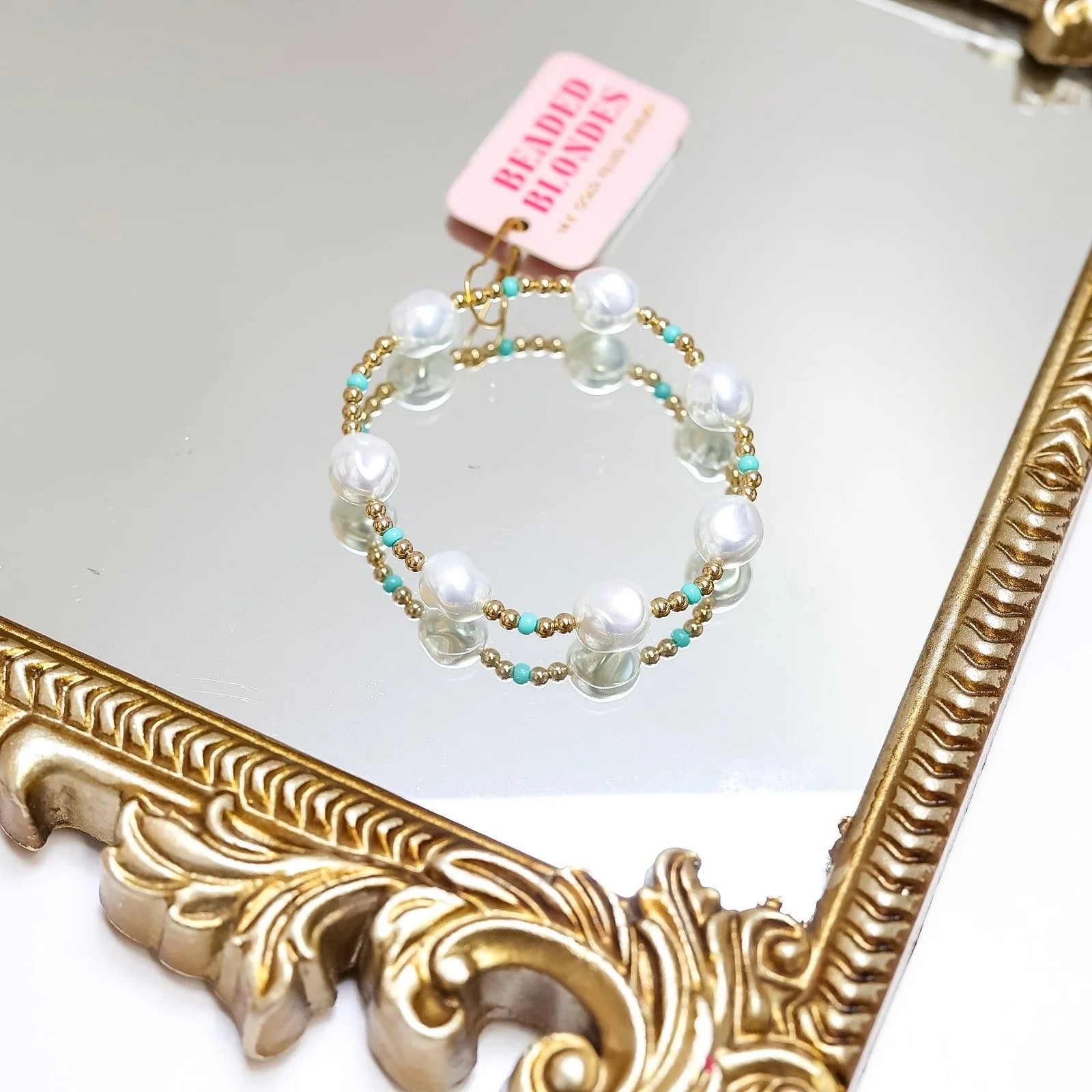 Beaded Blondes Turquoise Sadie Bracelet