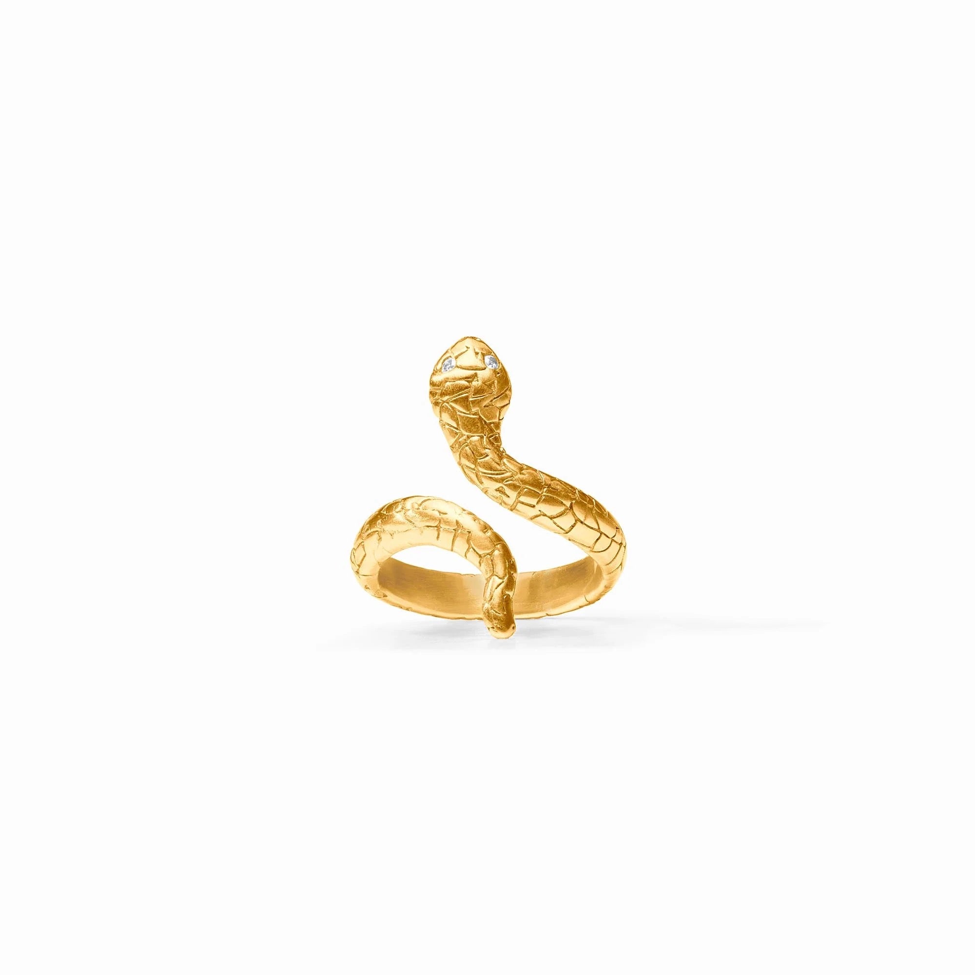 Julie Vos Snake Ring, Gold