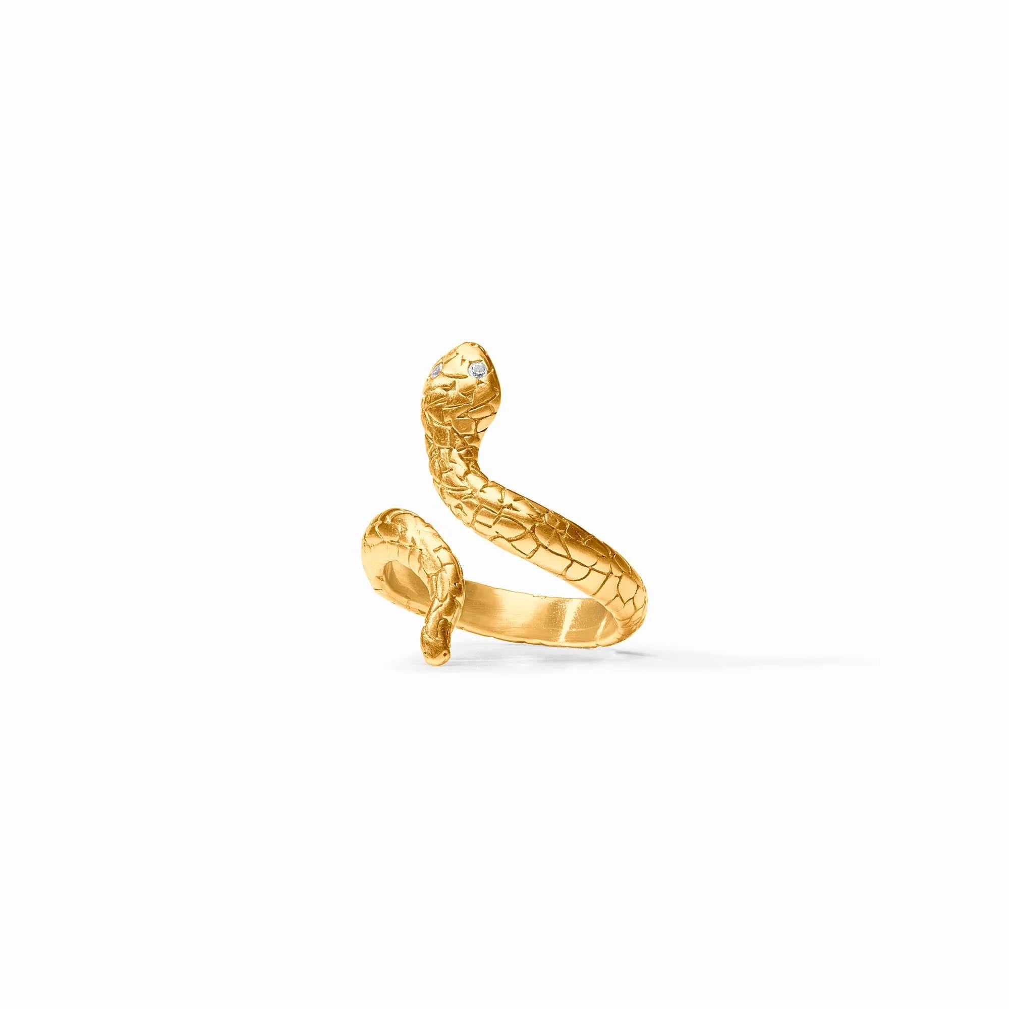 Julie Vos Snake Ring, Gold